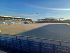 168娱乐-西班牙媒体-黄潜对决尤尼恩斯塔斯的国王杯补赛前，球场仍处于结冰状态