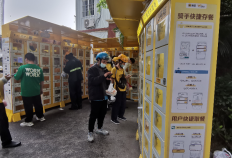 广州外卖柜推行新政策-骑手收取服务费，消费者免费享用