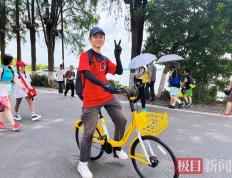 168娱乐-从重庆骑自行车去上海，18岁小伙想见NBA联赛篮球偶像-趁年轻，多追梦