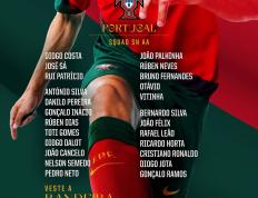 168娱乐-葡萄牙队名单-C罗领衔 贡萨洛-拉莫斯莱奥迪奥戈·若塔在列