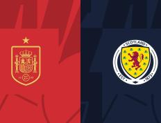 168娱乐-欧预赛-西班牙对阵苏格兰首发-阿尔瓦罗·莫拉塔-费兰-加维出战
