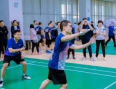168娱乐-农行临沂分行举办第四届职工羽毛球比赛