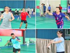168娱乐-广东新兴铸管公司举行职工羽毛球比赛