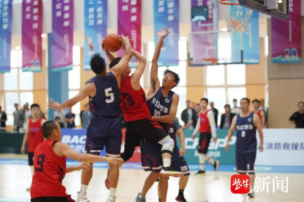 168娱乐-超燃-2023年南京江宁滨江开发区职工篮球比赛正式开赛-