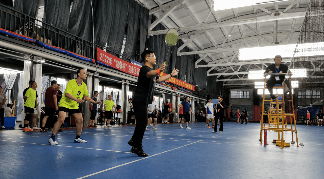 168娱乐-以球会友迎中秋，“境享活力”羽毛球比赛在宝山举行