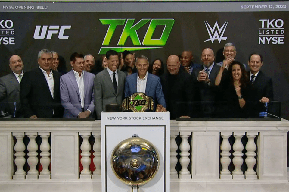 168娱乐-UFC与WWE合作成立的新公司在纽约交易所上市